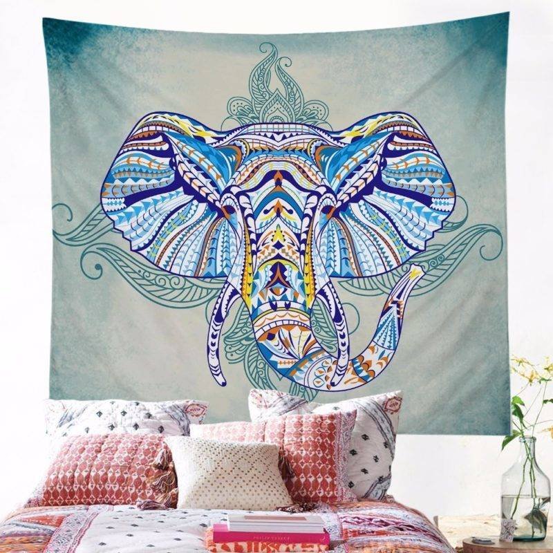 Tapiz Elefante Boho-1