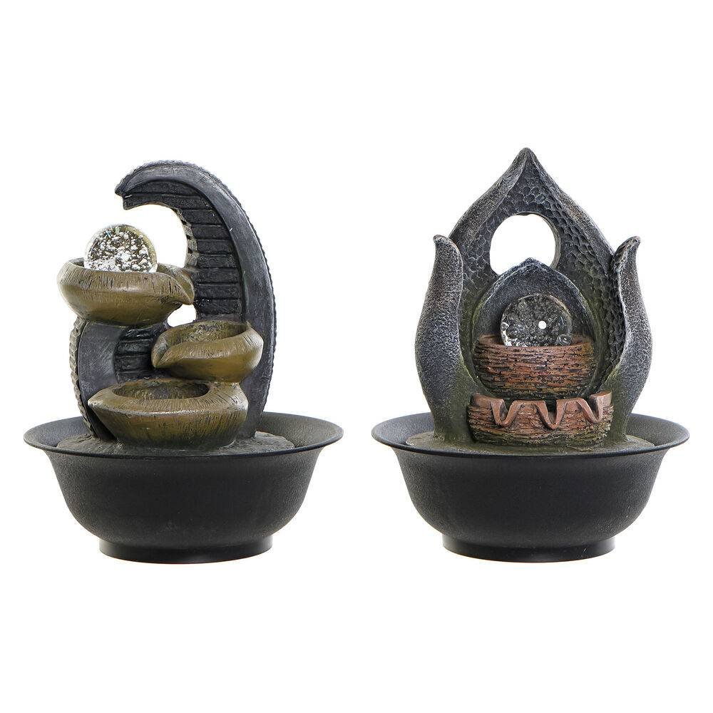 Fuente Zen Interior Gris (2 Piezas)-1